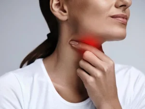 گلودرد بعد از جراحی بینی